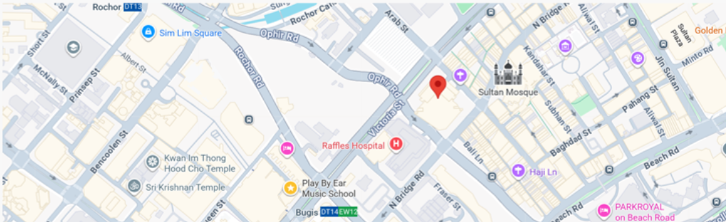 Map location for Chuan Watch Collection Pte Ltd