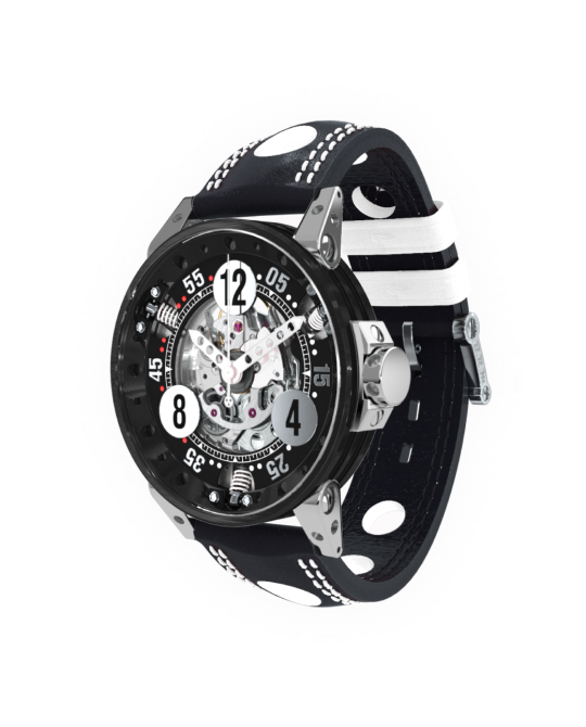 B.R.M V6-44-SA White Skeleton